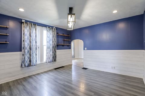 Dining room at 107 1st Street, Shelbyville, IN