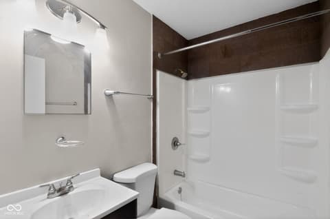Bathroom at 8114 E 36th Street, Indianapolis, IN
