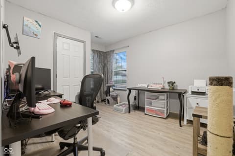 Home office at 3526 Shepperton Boulevard, Indianapolis, IN