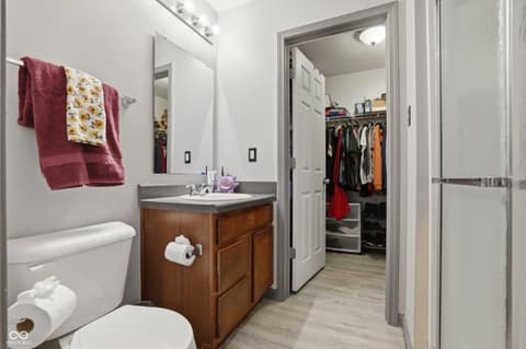 Bathroom at 3526 Shepperton Boulevard, Indianapolis, IN
