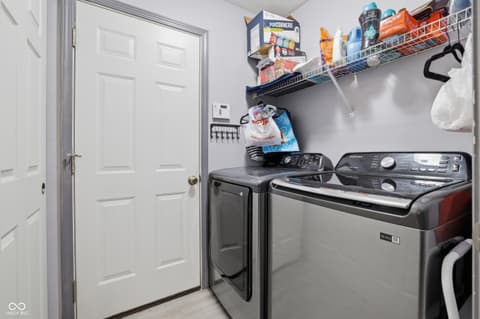 Laundry room at 3526 Shepperton Boulevard, Indianapolis, IN