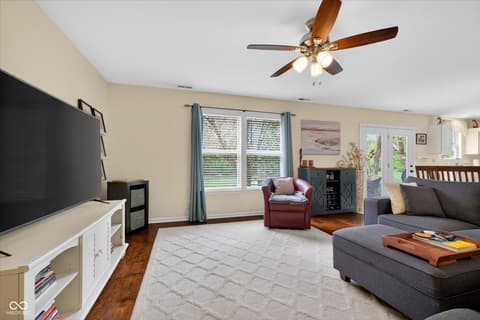 Family room at 15941 Concert Way, Noblesville, IN