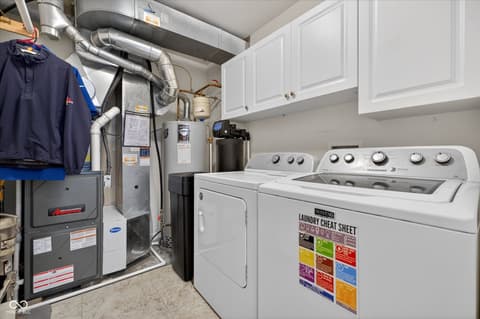 Laundry room at 15941 Concert Way, Noblesville, IN
