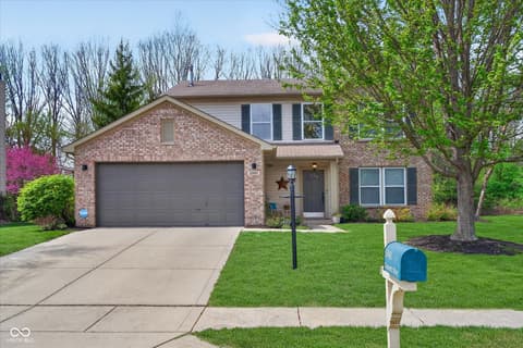 Front exterior at 15941 Concert Way, Noblesville, IN