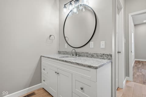 Primary bathroom at 212 E Madison Avenue, Pendleton, IN