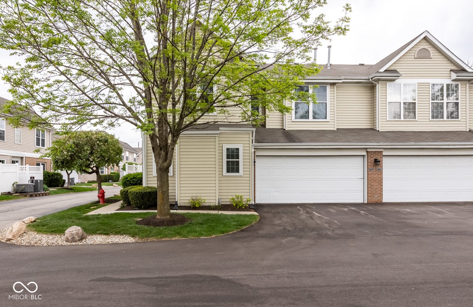 Front exterior at 2326 Colfax Lane, Indianapolis, IN