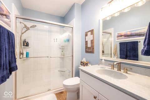 Bathroom at 2326 Colfax Lane, Indianapolis, IN
