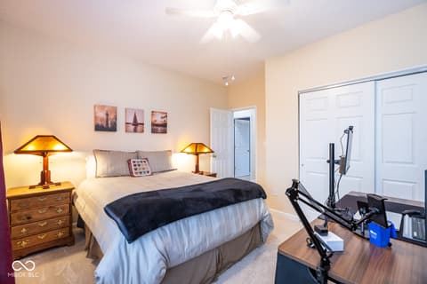Bedroom at 2326 Colfax Lane, Indianapolis, IN