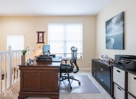 Home office at 2326 Colfax Lane, Indianapolis, IN