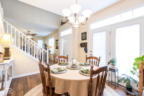 Dining room at 2326 Colfax Lane, Indianapolis, IN