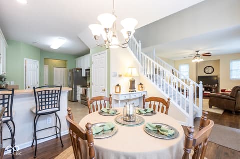 Dining room at 2326 Colfax Lane, Indianapolis, IN