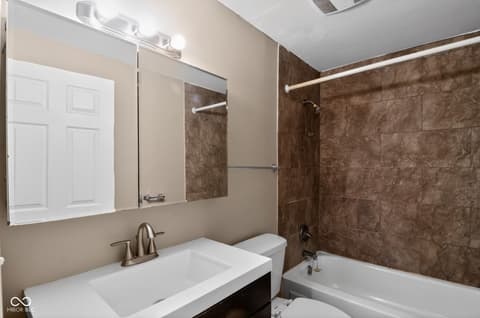 Bathroom at 1717 S 9th Avenue, Beech Grove, IN