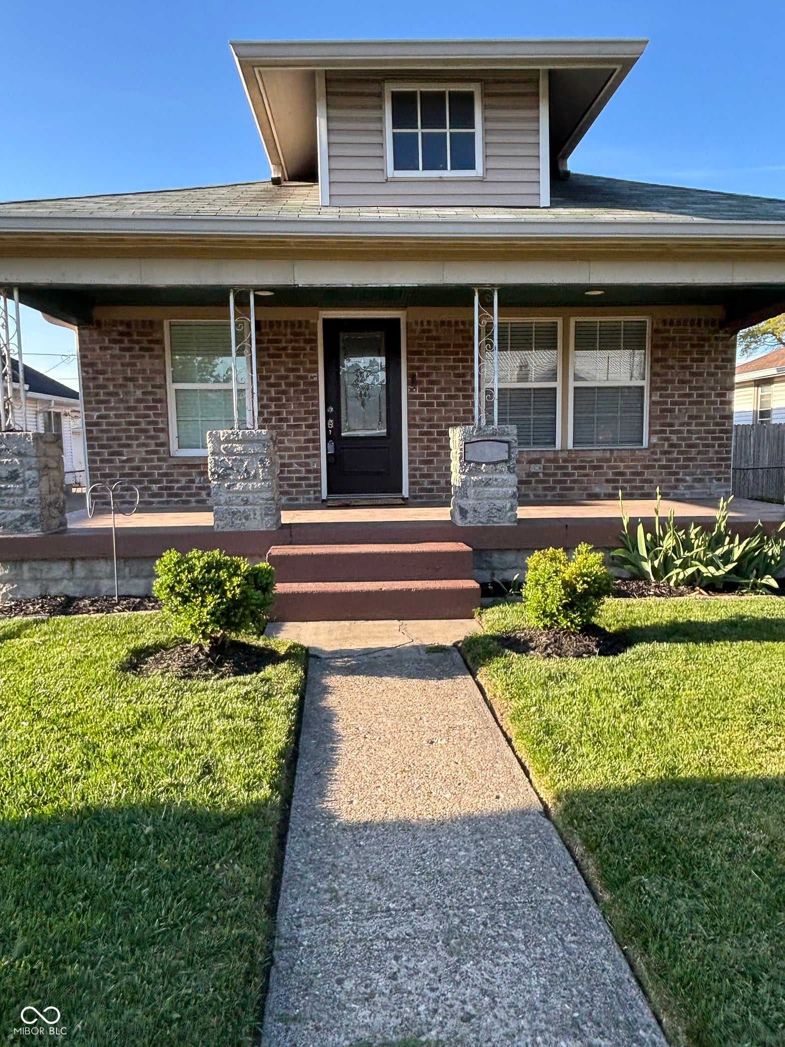 Front exterior at 3852 Hoyt Avenue, Indianapolis, IN