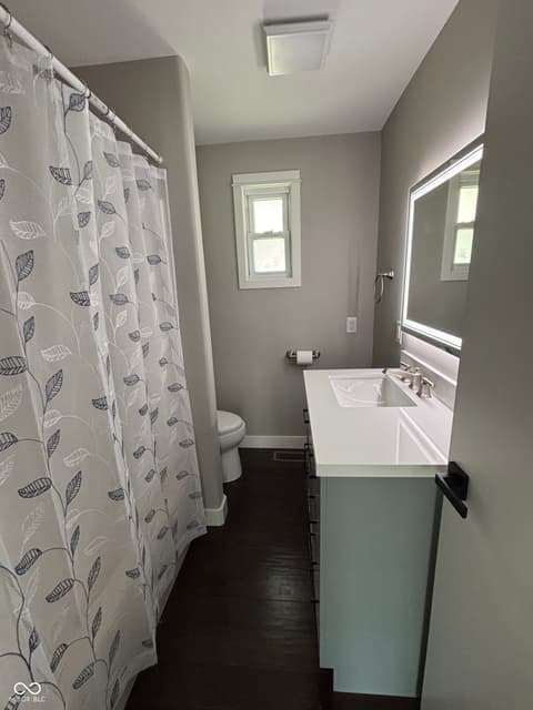 Bathroom at 3852 Hoyt Avenue, Indianapolis, IN