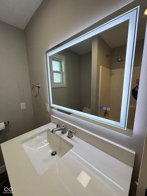 Bathroom at 3852 Hoyt Avenue, Indianapolis, IN