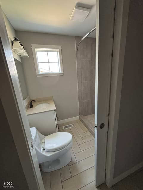Bathroom at 3852 Hoyt Avenue, Indianapolis, IN