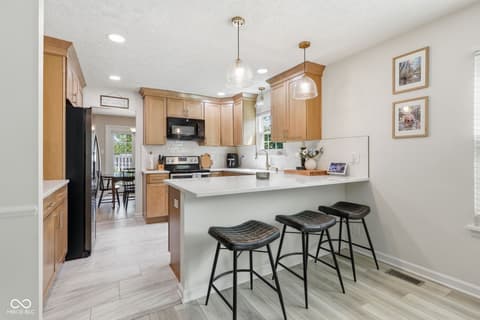 Kitchen at 624 Colbarn Drive, Fishers, IN