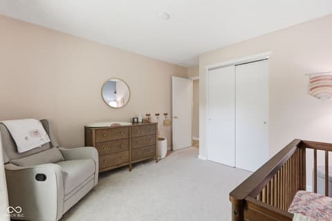 Bedroom at 624 Colbarn Drive, Fishers, IN