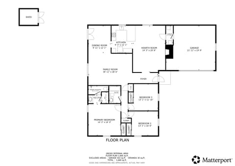 Floor Plan — 624 Colbarn Drive, Fishers, IN