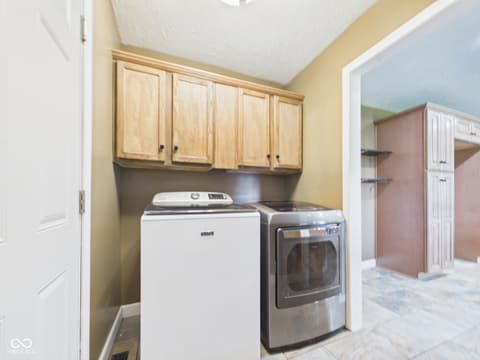 Laundry room at 2951 E Cross Street, Anderson, IN