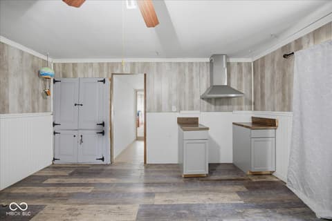 Kitchen at 24144 Stipps Hill Road, Laurel, IN