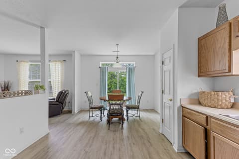 Dining room at 13670 N Ayrshire Circle, Camby, IN
