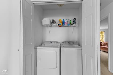 Laundry room at 13670 N Ayrshire Circle, Camby, IN