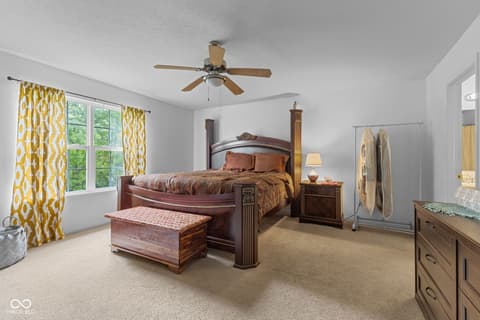 Bedroom at 13670 N Ayrshire Circle, Camby, IN