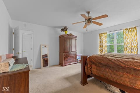 Bedroom at 13670 N Ayrshire Circle, Camby, IN