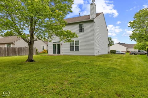 Backyard at 13670 N Ayrshire Circle, Camby, IN