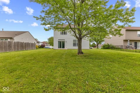 Backyard at 13670 N Ayrshire Circle, Camby, IN
