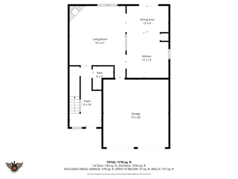 Floor Plan — 13670 N Ayrshire Circle, Camby, IN