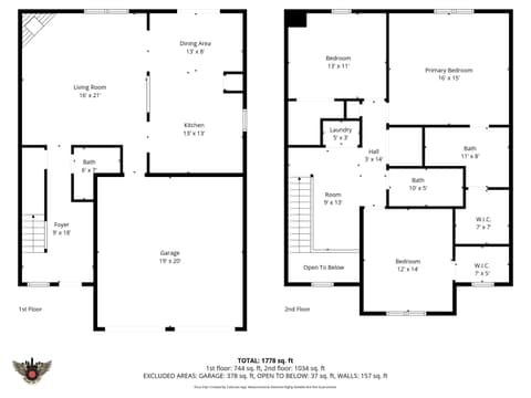 Floor Plan — 13670 N Ayrshire Circle, Camby, IN