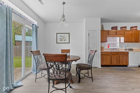 Dining room at 13670 N Ayrshire Circle, Camby, IN