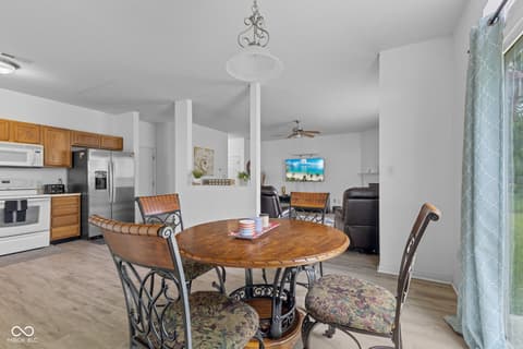 Dining room at 13670 N Ayrshire Circle, Camby, IN