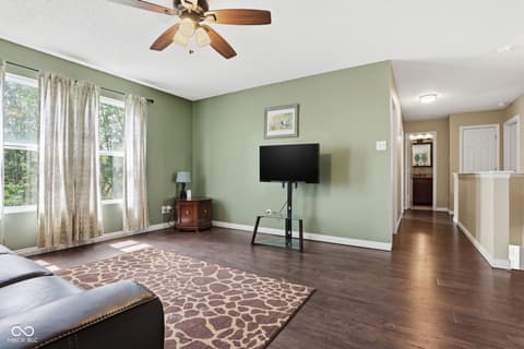 Living room at 9711 W Stargazer Drive, Pendleton, IN