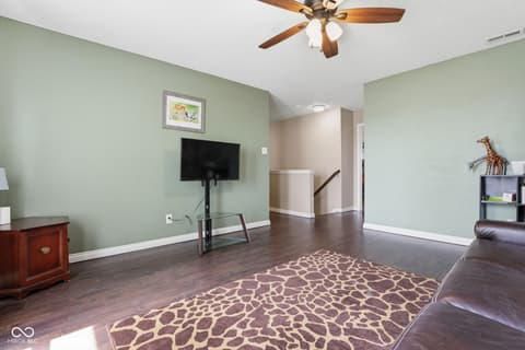 Living room at 9711 W Stargazer Drive, Pendleton, IN
