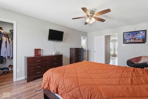 Bedroom at 9711 W Stargazer Drive, Pendleton, IN