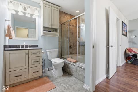 Bathroom at 9711 W Stargazer Drive, Pendleton, IN
