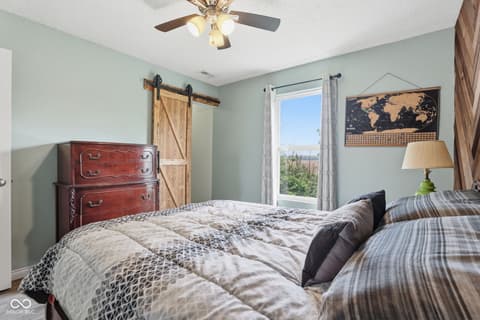 Bedroom at 9711 W Stargazer Drive, Pendleton, IN