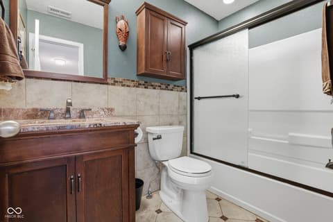 Bathroom at 9711 W Stargazer Drive, Pendleton, IN