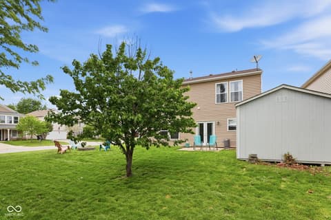Backyard at 9711 W Stargazer Drive, Pendleton, IN