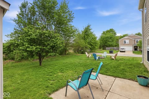 Yard at 9711 W Stargazer Drive, Pendleton, IN