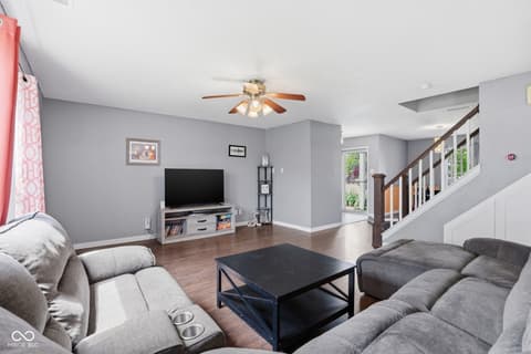 Living room at 9711 W Stargazer Drive, Pendleton, IN