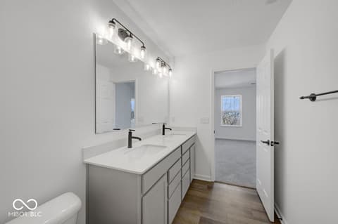 Bathroom at 4475 Yellowwood Avenue, Brownsburg, IN