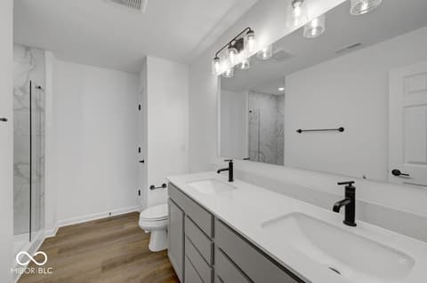 Bathroom at 4475 Yellowwood Avenue, Brownsburg, IN