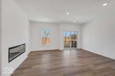 Living room at 4475 Yellowwood Avenue, Brownsburg, IN