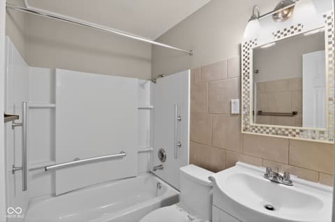 Bathroom at 9846 Catalina Drive, Indianapolis, IN