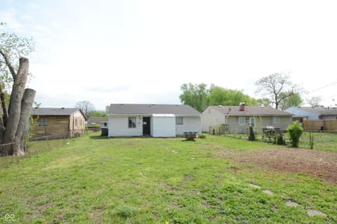 Backyard at 2822 Baltimore Avenue, Indianapolis, IN