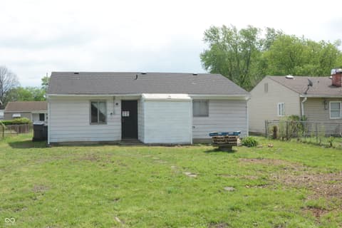 Backyard at 2822 Baltimore Avenue, Indianapolis, IN